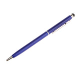 Maxbell Blue Universal Metal Capacitive Touch Screen Stylus Thin Pen for Phone Tablets
