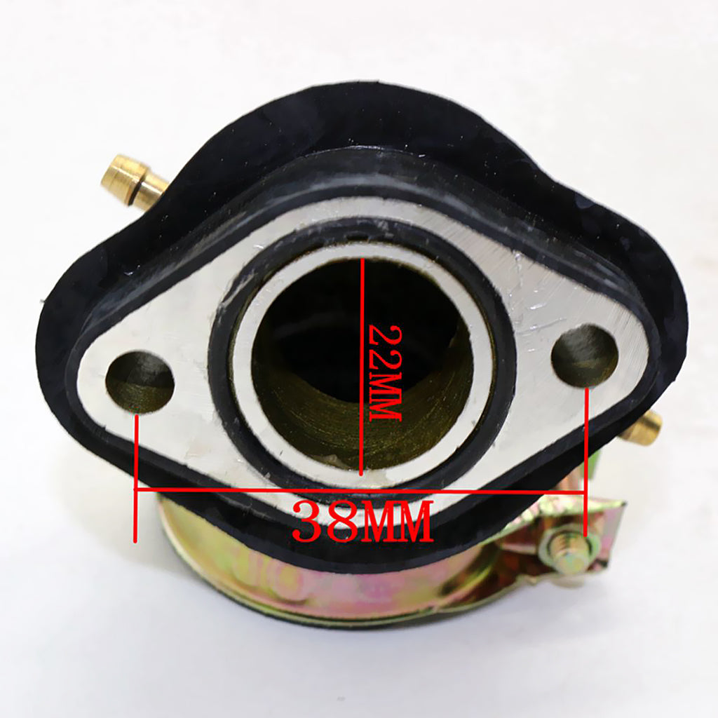 157QMJ SCOOTER MOPED PERFORMANCE 30MM INTAKE MANIFOLD GY6 SUNL - Foto 5