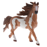 Maxbell Simulation Science & Nature Wild/Zoo Animal Bird Model Figurine Kids Toy Collection Home Decoration Party Favors- Pint Horse