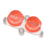 Maxbell For Sony PSV 2000 Controller Button Start & Select Pad Set 2 In 1 Repair Parts Orange