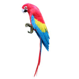 Maxbell Feather Parrot Animal Kid Toy Bird Lawn Figurine Ornament Home Garden Decoration, Outdoor Statues