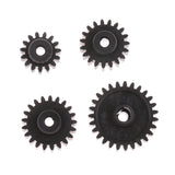 Maxbell 4pcs Motor Gears 15T 19T 21T 27T Pinion for 1/28 WLtoys RC Crawler Car Parts