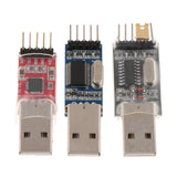 Maxbell Lot 3pcs USB TO TTL PL2303 Module + CP2102 Module + CH340 Module with Cable