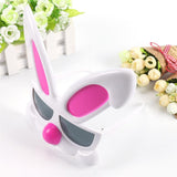 Maxbell Funny Pink Rabbit Plastic Glasses Eye Mask Kids Birthday Party Fancy Dress