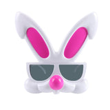 Maxbell Funny Pink Rabbit Plastic Glasses Eye Mask Kids Birthday Party Fancy Dress