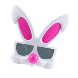 Maxbell Funny Pink Rabbit Plastic Glasses Eye Mask Kids Birthday Party Fancy Dress