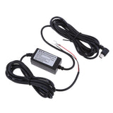 Maxbell Car Dash Cam Hardwire Kits 8/36V to 5V 3A with Mini USB Left Head Power Adapter Cable