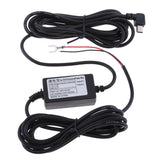 Maxbell Car Dash Cam Hardwire Kits 8/36V to 5V 3A with Mini USB Left Head Power Adapter Cable