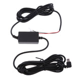 Maxbell Car Dash Cam Hardwire Kits 8/36V to 5V 3A with Mini USB Left Head Power Adapter Cable