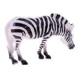 Maxbell Wild Animal Zebra Model Simulation Animal Figure Home Ornament Hobby Gifts