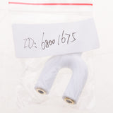 Maxbell 3.5mm Stereo Audio Splitter Earphone Headphone 2 Way Adaptor Keyring White