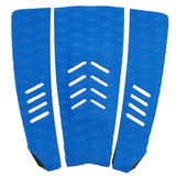 Maxbell 3 Pieces Surfboard Traction Pad Premium Stomp Pad Full Size Adhesive Anti-Slip Mat for Surfing or Skimboarding