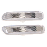 Maxbell Pair Clear Side Marker Repeater Lights For BMW E46 325i 330i