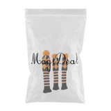 Maxbell 3 Pieces Golf Knit Pom Pom Headcover Driver Fairway Woods Head Covers Orange