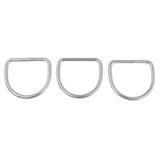 Maxbell 3Pcs Heavy Duty Scuba Diving Dive D Ring Buckle Weight Belt Harness Gear Accessories