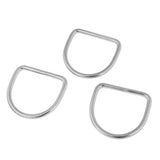 Maxbell 3Pcs Heavy Duty Scuba Diving Dive D Ring Buckle Weight Belt Harness Gear Accessories