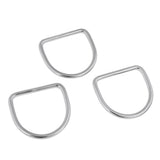 Maxbell 3Pcs Heavy Duty Scuba Diving Dive D Ring Buckle Weight Belt Harness Gear Accessories