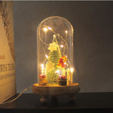 Maxbell USB Glass Cover Led Micro Landscape Lights Creative Christmas Decoration New Year Gift Ornament