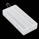 Maxbell 5 Pcs Transparent Storage Case for AAA 7th Multi Size Hard Plastic Battery Case Holder Organizer Box