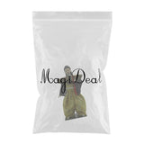 Maxbell 12inch Japanese Kimono Samurai Doll Kokeshi Handicraft Home Decoration Green Clothes