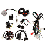 Maxbell Complete Electrics CDI Coil Wiring Loom Harness Kit for 150cc 250cc ATV