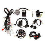 Maxbell Complete Electrics CDI Coil Wiring Loom Harness Kit for 150cc 250cc ATV