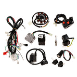 Maxbell Complete Electrics CDI Coil Wiring Loom Harness Kit for 150cc 250cc ATV
