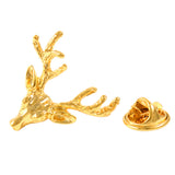 Maxbell Christmas Brooch Deer Antique Corsage Banquet Scarf Pins Wedding Ornaments