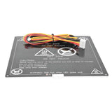 Maxbell 220x220mm MK3 Square Heat Bed Build Plate with LED 120W 3D Printer Parts Black