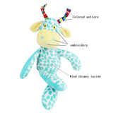 Maxbell Cartoon Plush   Nursing Bed Stroller Pram Hanging Rattle –Blue