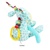 Maxbell Cartoon Plush   Nursing Bed Stroller Pram Hanging Rattle –Blue