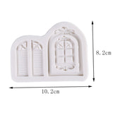 Maxbell Multifunction Resin Clay Molding DIY Windows Shape Silicone Mold Jewelry Making Pendants Silicone