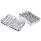 Maxbell 20pcs/set Disposable Aluminum Foil Pans Barbecue Grilling Trays Baking Plate