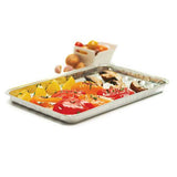 Maxbell 20pcs/set Disposable Aluminum Foil Pans Barbecue Grilling Trays Baking Plate