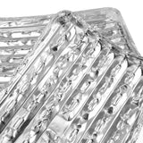 Maxbell 20pcs/set Disposable Aluminum Foil Pans Barbecue Grilling Trays Baking Plate