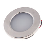 Maxbell 3W Marine Boat RV Trailer Car LED Ceiling/Cabin/Dome White Light Stainless Steel 86mm