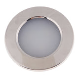 Maxbell 3W Marine Boat RV Trailer Car LED Ceiling/Cabin/Dome White Light Stainless Steel 86mm