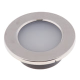 Maxbell 3W Marine Boat RV Trailer Car LED Ceiling/Cabin/Dome White Light Stainless Steel 86mm