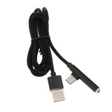 Maxbell High Quality Multi-function USB 3.0 Type-C 3.5mm Headphone Jack Audio Charging Cable Adapter Splitter Black