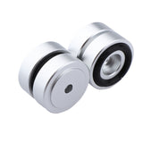 Maxbell 4 Pack Aluminum Speaker Spike Shockproof 30x10mm Isolation Feet Stand Cone Pad Turntable Amplifier CD DAC Recorder Silver