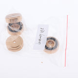 Maxbell 4 Pack Aluminum Speaker Spike Shockproof 30x10mm Isolation Feet Stand Cone Pad Turntable Amplifier CD DAC Recorder Gold