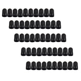 Maxbell 50PCS Car Motorcycle Bicycle Plastic Wheel Tire Stem Valve Dust Covers Caps