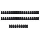 Maxbell 50PCS Car Motorcycle Bicycle Plastic Wheel Tire Stem Valve Dust Covers Caps