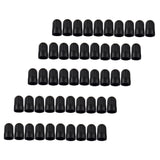Maxbell 50PCS Car Motorcycle Bicycle Plastic Wheel Tire Stem Valve Dust Covers Caps