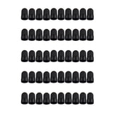 Maxbell 50PCS Car Motorcycle Bicycle Plastic Wheel Tire Stem Valve Dust Covers Caps