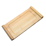 Maxbell Bamboo Tea Tray Cup Plate Food Dessert Serving Tray Traditional Bamboo Tea Tray Elegant Chinese Style Tea Table Trays