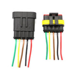 Maxbell 5 Pin Way Car Waterproof Electrical Connector Plug with Wire AWG Marine Pack of 5