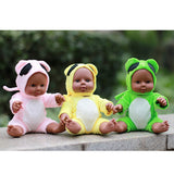 Maxbell 12'' Toddler Newborn Baby Boy Doll Black African Ethnic Cute Infant - Pink