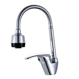 Maxbell Bathroom Wash Faucet Mixer Swivel Wash Basin Sink Kitchen Faucet Tap Handset, Flexible Spiral Neck Kitchen Sink Faucets