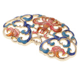 Maxbell Vintage Alloy Enamel Filigree Charms Pendant for DIY Hair Stick Hair Jewelry Necklace Earrings Jewelry Making